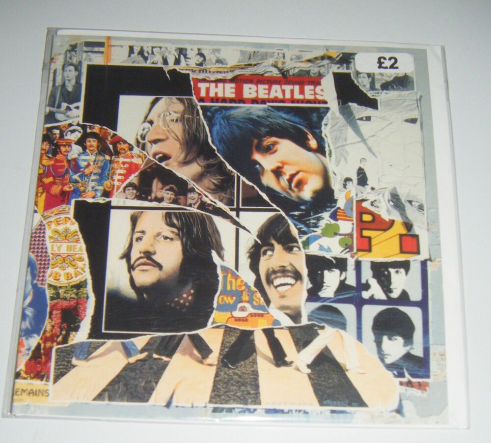 The Beatles Anthology 3 Album Cover Greeting Card - Blank Inside