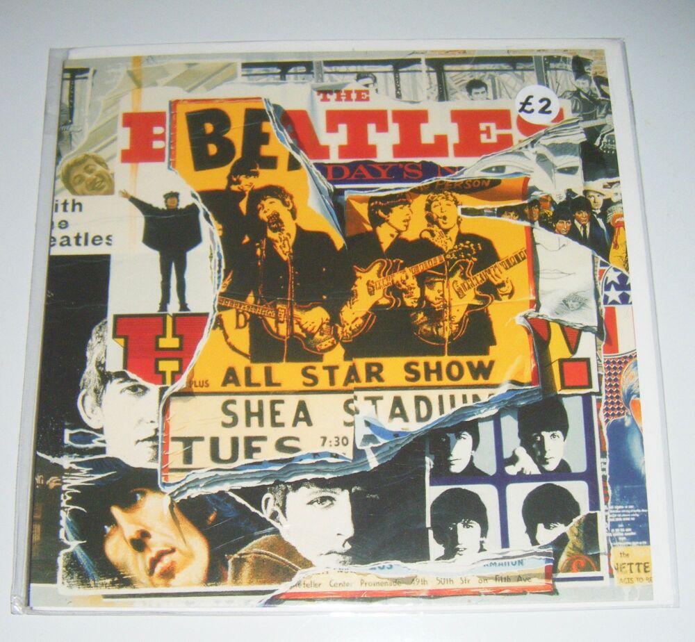The Beatles Anthology 2 Album Cover Greeting Card - Blank Inside