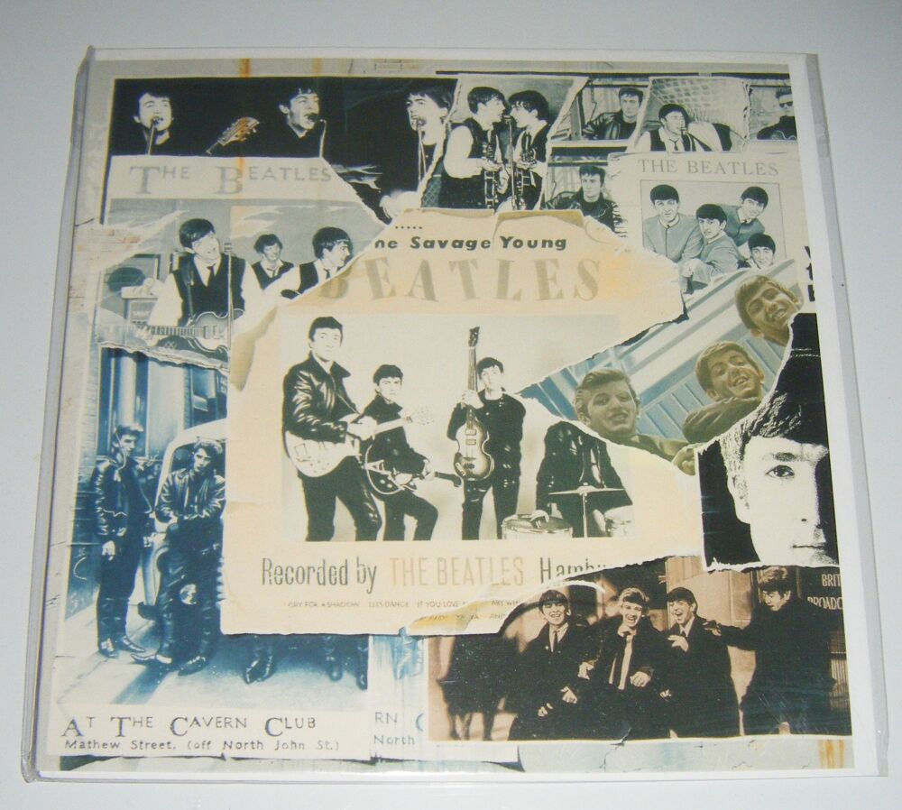 The Beatles Anthology 1 Album Cover Greeting Card - Blank Inside