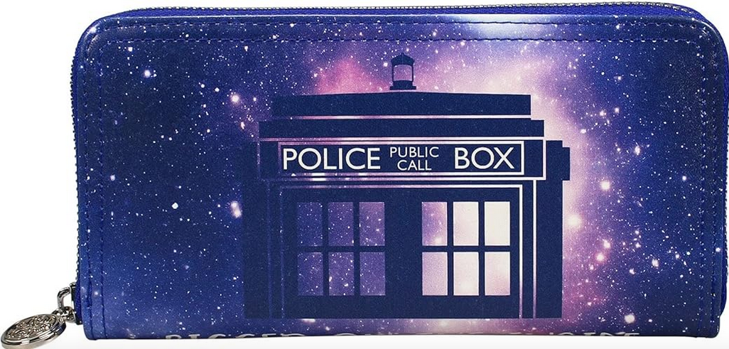 Doctor Dr Who Zip Round Purse Wallet
