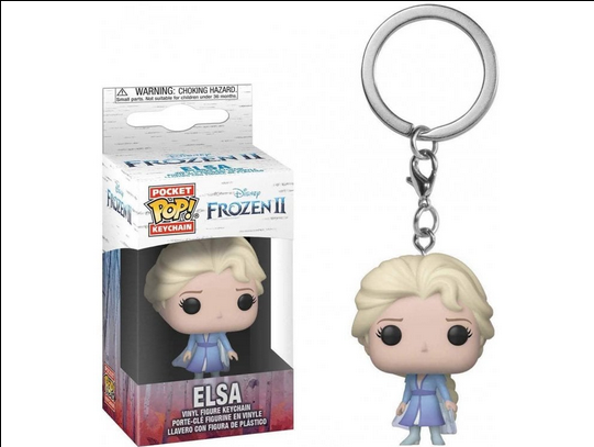 Frozen 2 Elsa - Mini Funko Pocket Pop Keyring Keychain