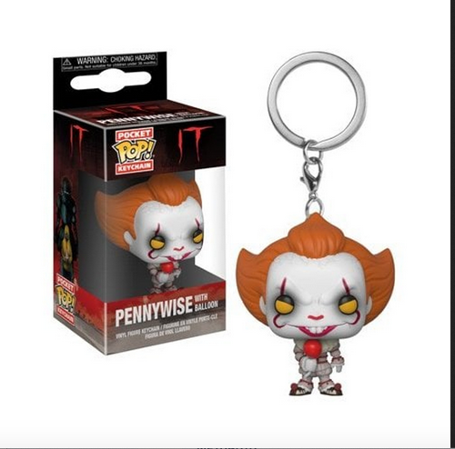 IT Pennywise with Balloon - Mini Funko Pocket Pop Keyring Keychain