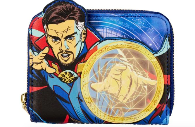 Dr Strange Marvel Loungefly Zip Around Wallet Purse