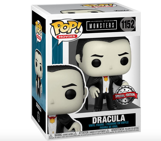 Universal Monsters Dracula Special Edition - Funko Pop 1152