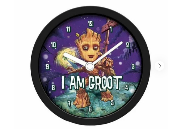 I Am Groot Desk Clock With Alarm