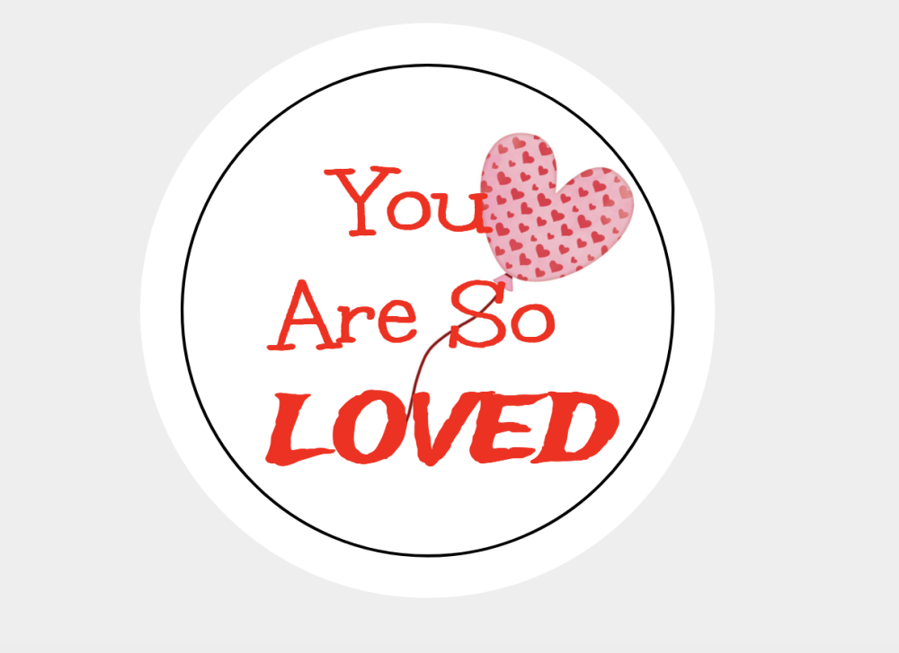 You Are So Loved Stickers