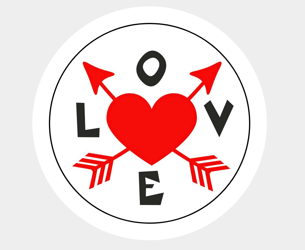 Love With Arrows Stickers