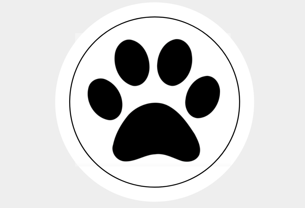 Paw Print Animal Stickers - Envelope Seals