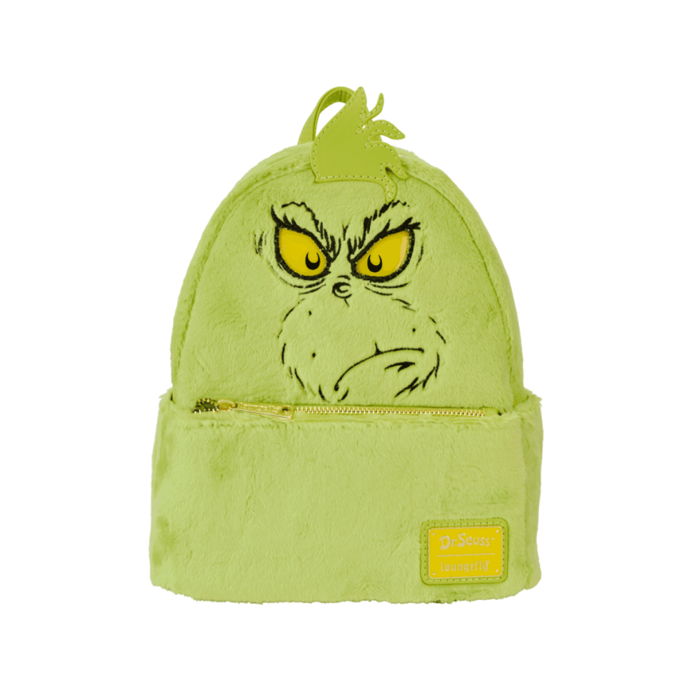 Dr. Seuss' How The Grinch Stole Christmas! Plush Loungefly Light Up Mini Backpack