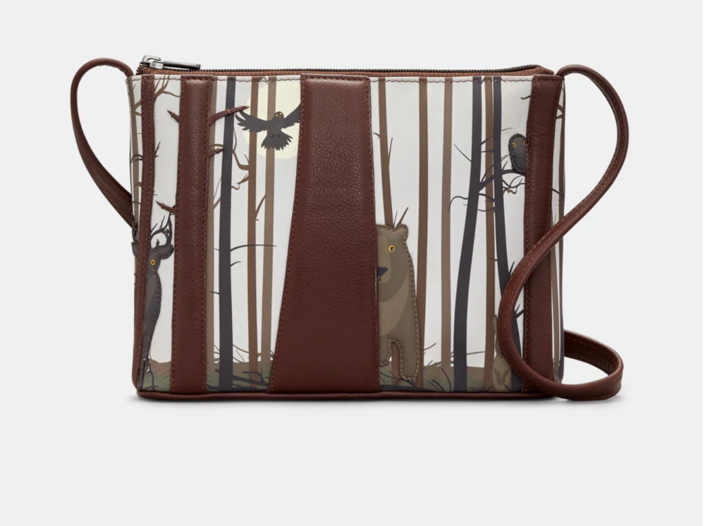 Into the Wild - Woodland Animal - Leather Cross Body Bag - Yoshi