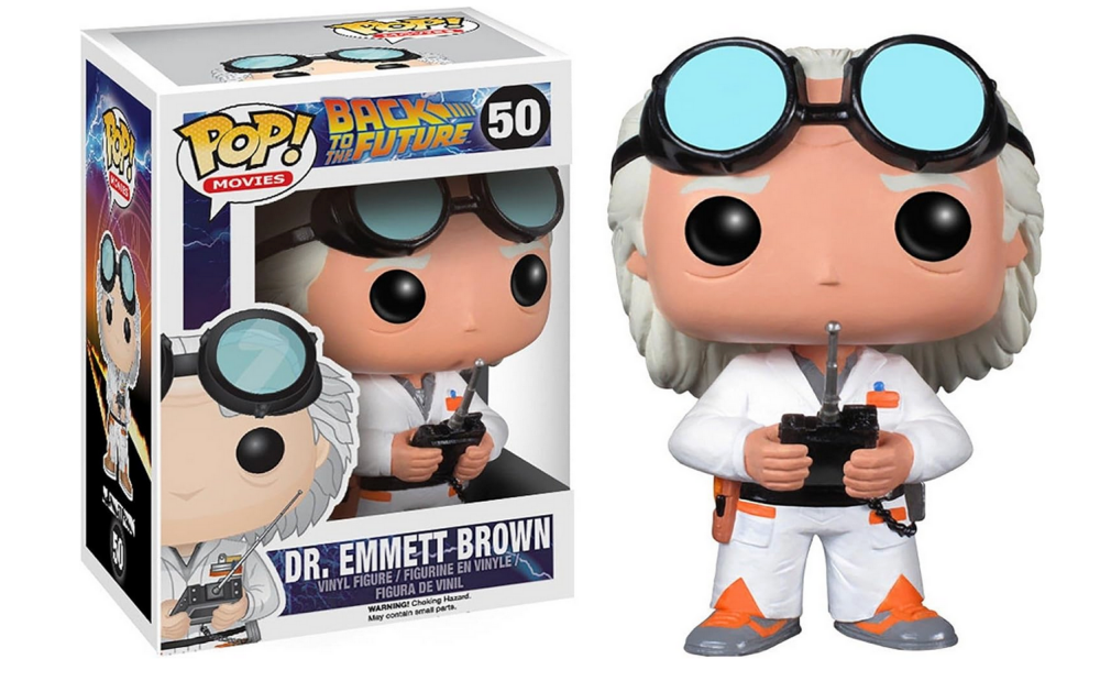 Dr Emmett Brown Back To The Future - Funko Pop 50