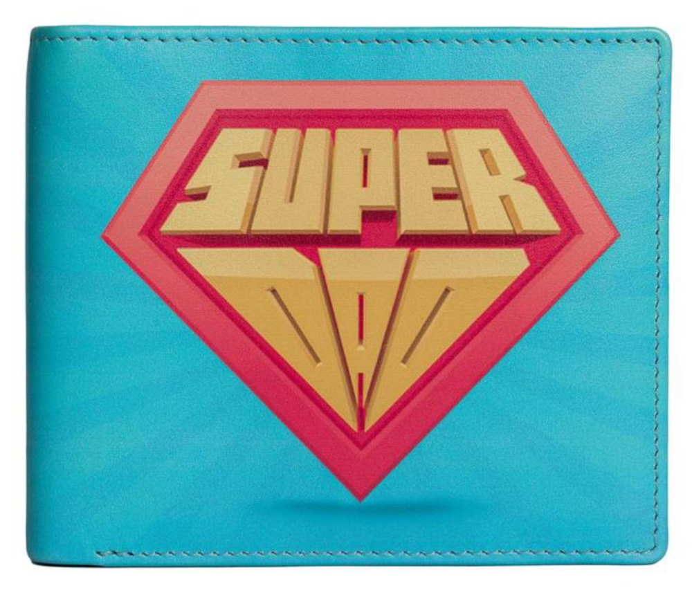 Superdad Leather Mens Wallet - Mala/Kalmin Leather