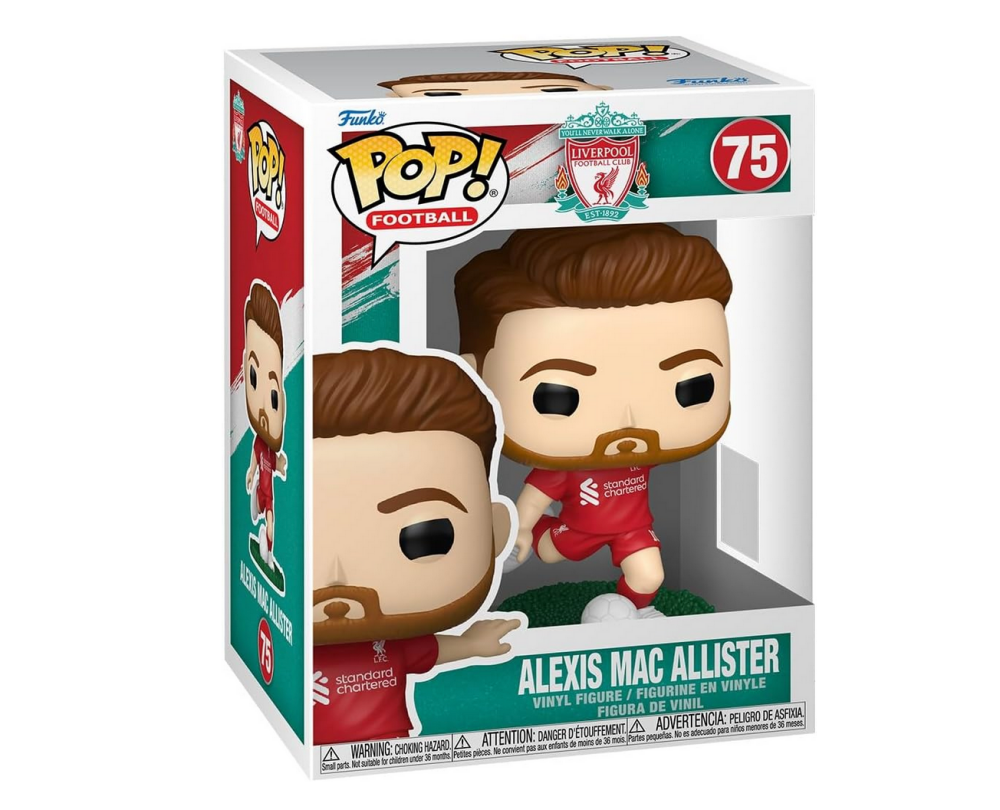 Liverpool FC - Alexis Mac Allister - Funko Pop Football 75 - Pop Protected