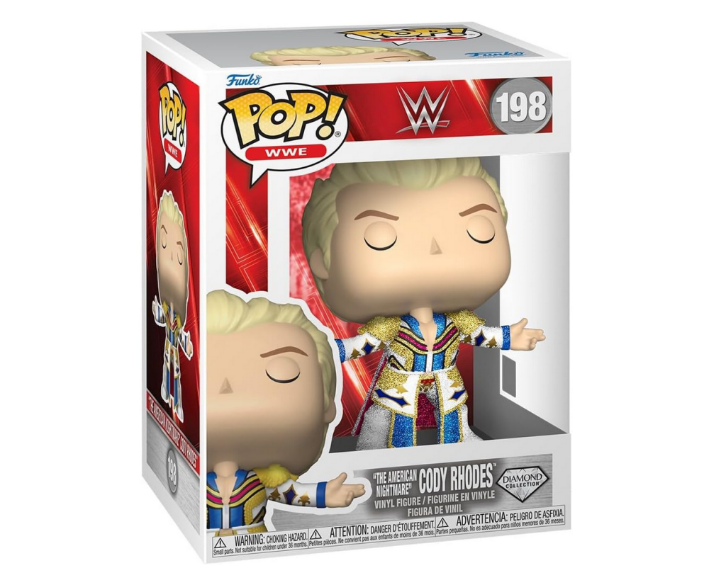 WWE Cody Rhodes - The American Nightmare  - Funko Pop 198 Pop Protected