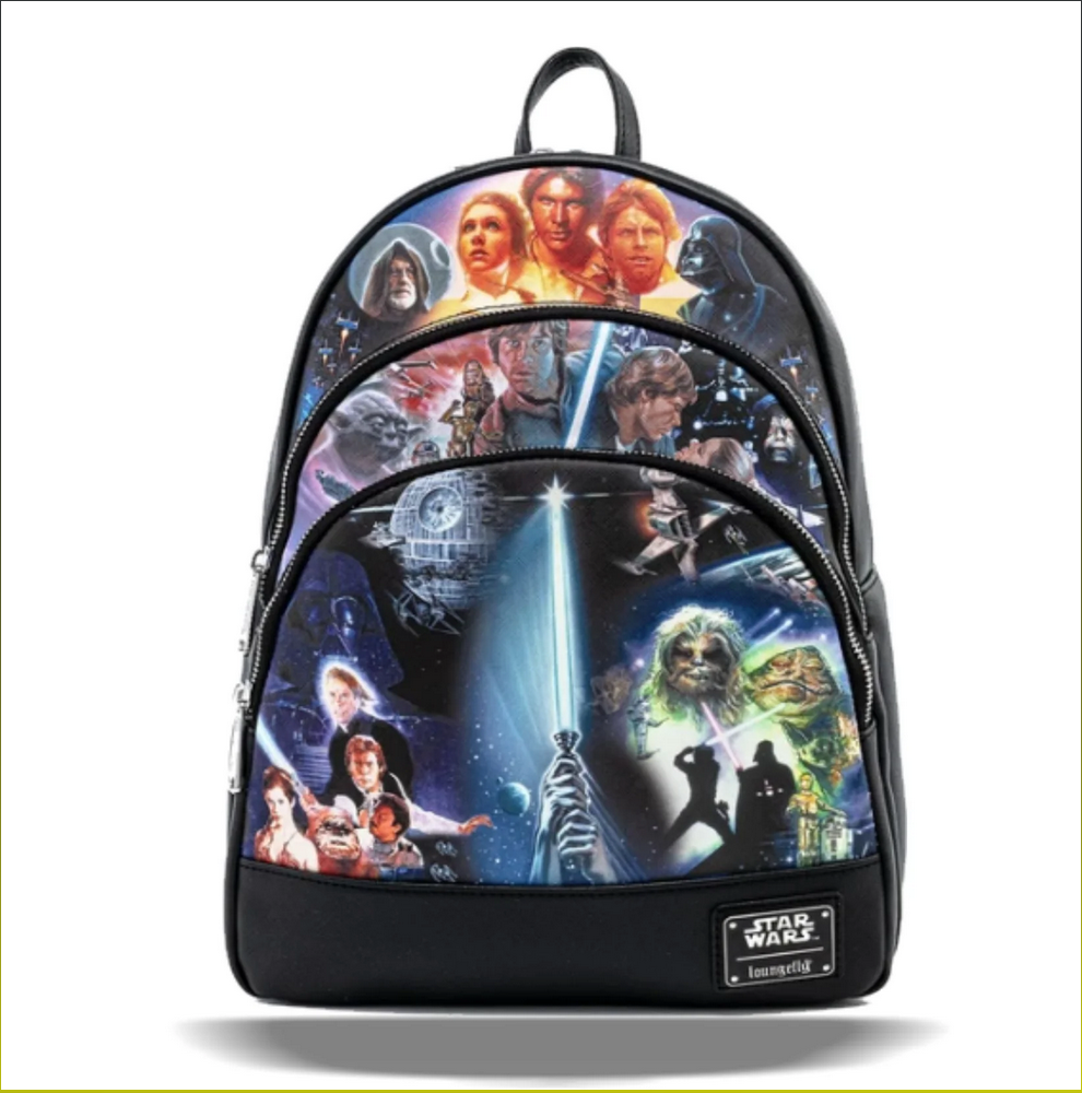 Star Wars May the Force Be with You Loungefly Mini Backpack Bag