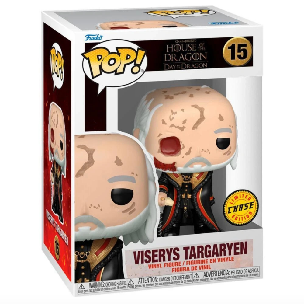 House Of The Dragon - Viserys Targaryen Funko Pop 15 - CHASE