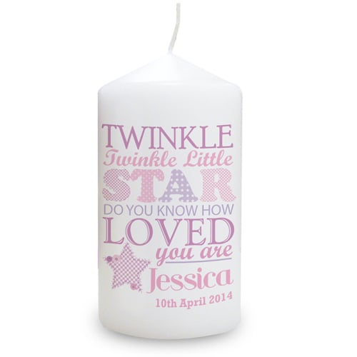 Twinkle Girl's Candle