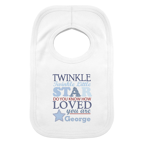Twinkle Boy's Baby Bib