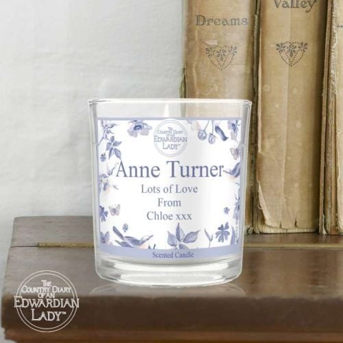 Country Diary Blue Blossom Scented Jar Candle