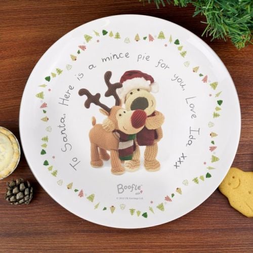 Boofle Christmas Reindeer Mince Pie Plate
