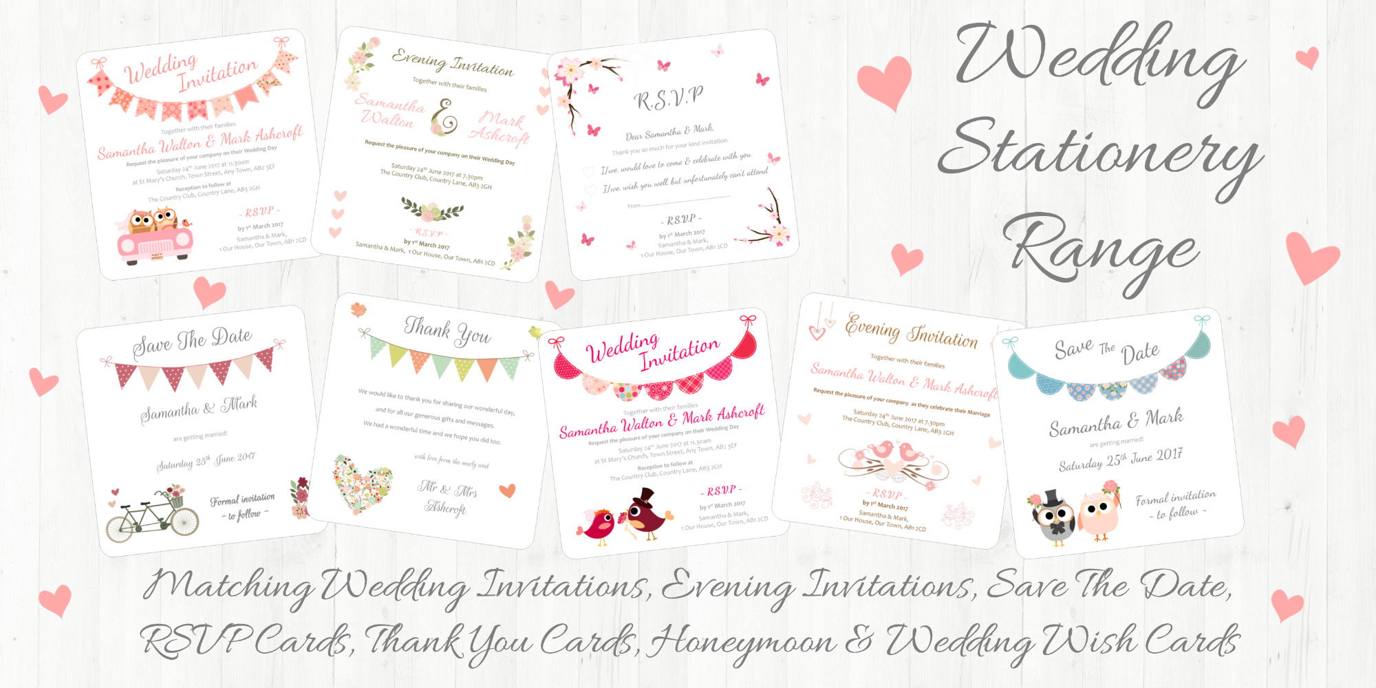Love To Cherish Personalised Cards, Invitations, Favours & more for