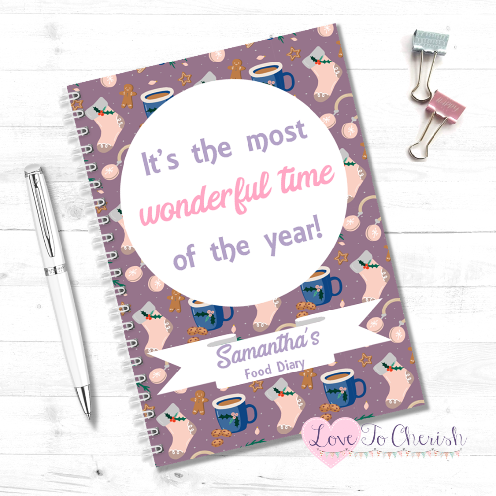 </003>Christmas Food Journals/Diaries - CC SW WW