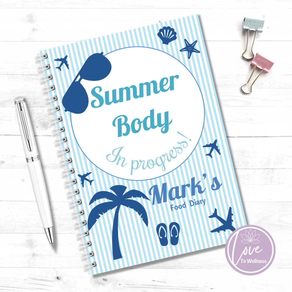 Summer Body In Progress - Men's Personalised Food Diary