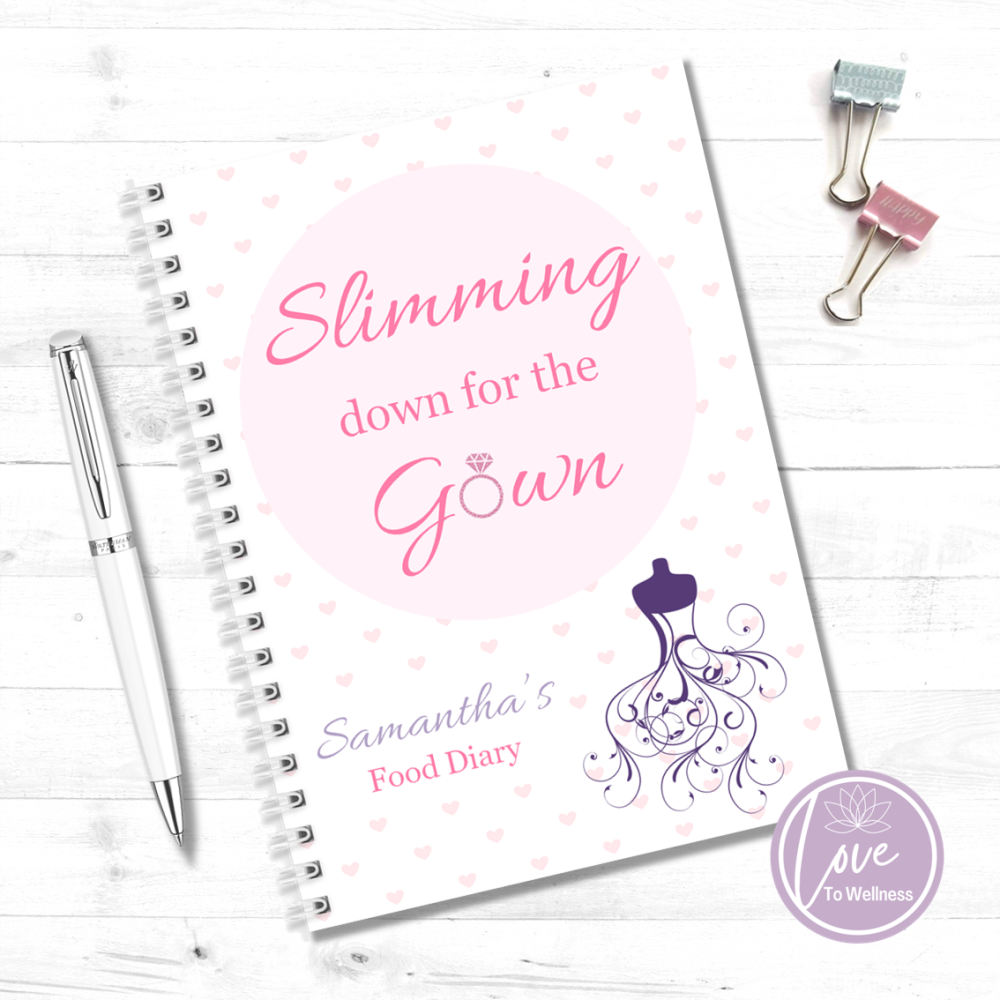 Slimming down for the Gown - Personalised Wedding Food Diary | Love To Cher