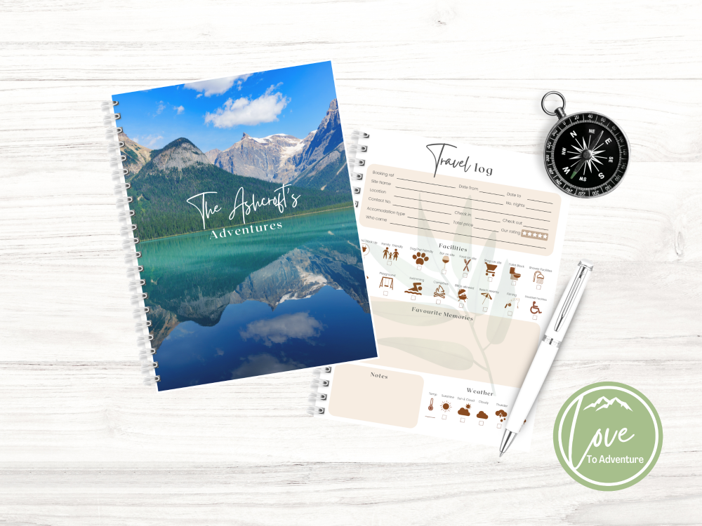 UK & Ireland Travel Journal - Mountain Range and Lake Cover