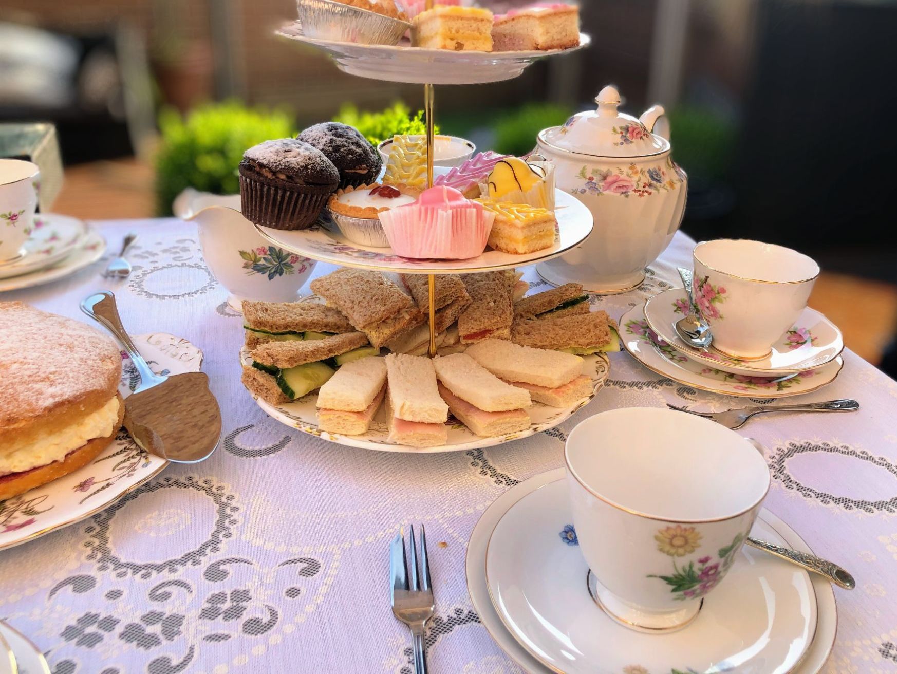 Afternoon online tea crockery