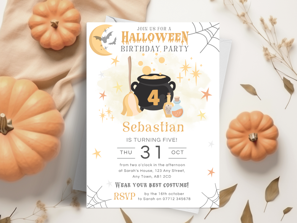 Halloween Birthday Party