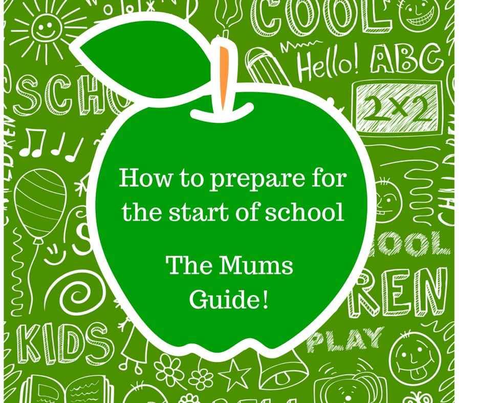 How to prepare for the start of school