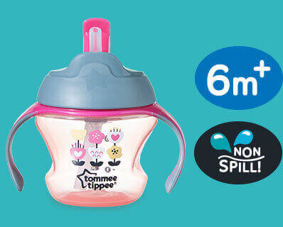 Tommee Tippee 6m Straw Cup