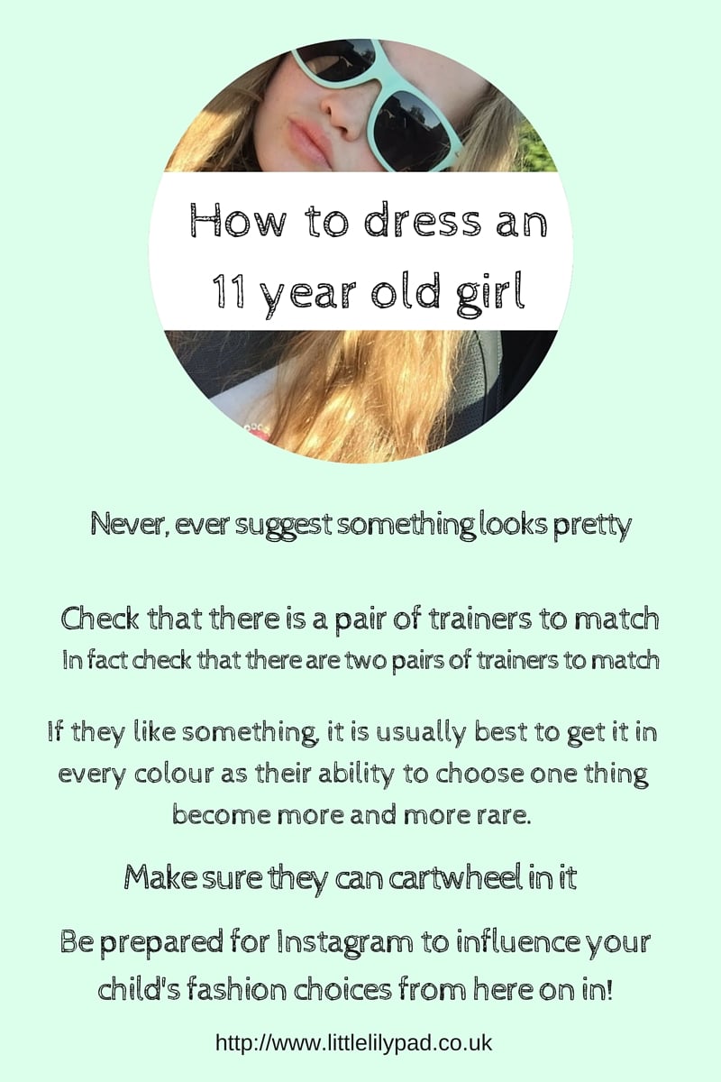 LLP - How to dress an 11 year old girl