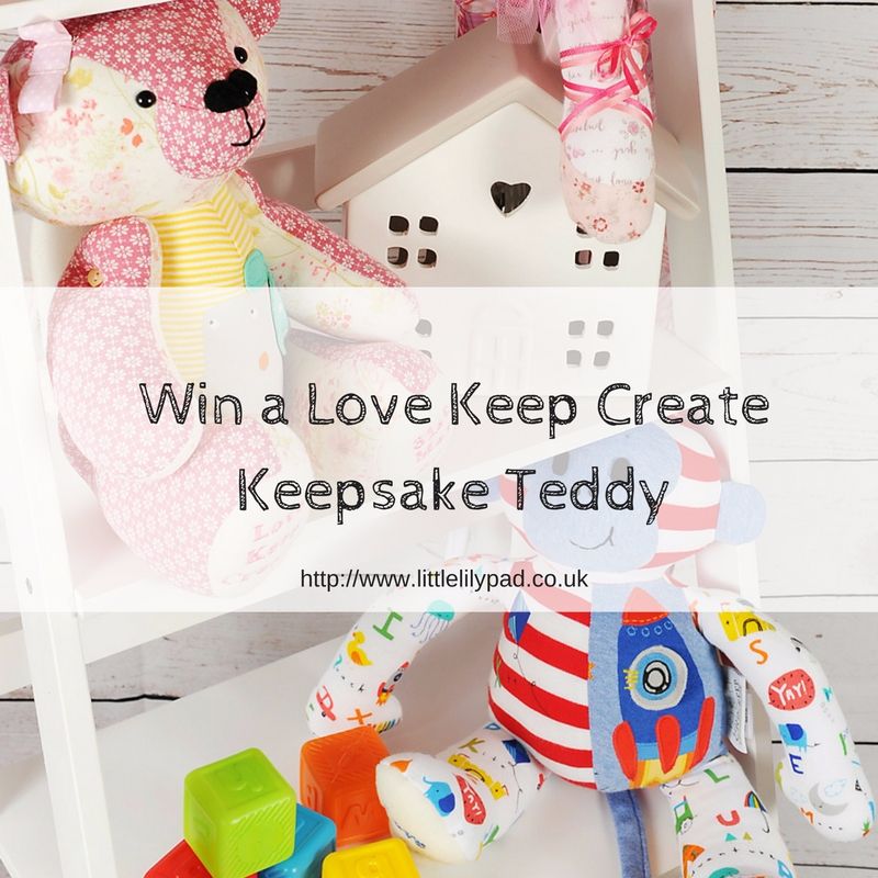 Win a Love Keep CreateKeepsake Teddy