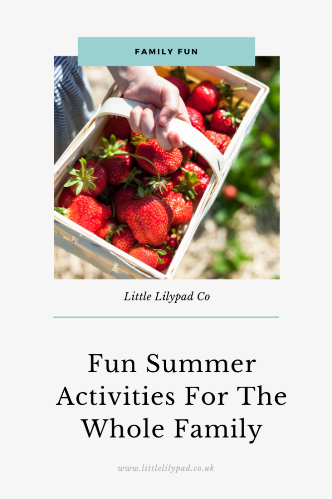 PIN - Fun Summer Activities
