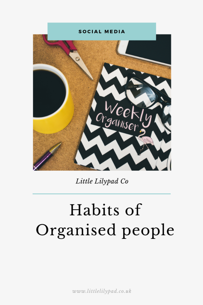 PIN - Habits of Organised people
