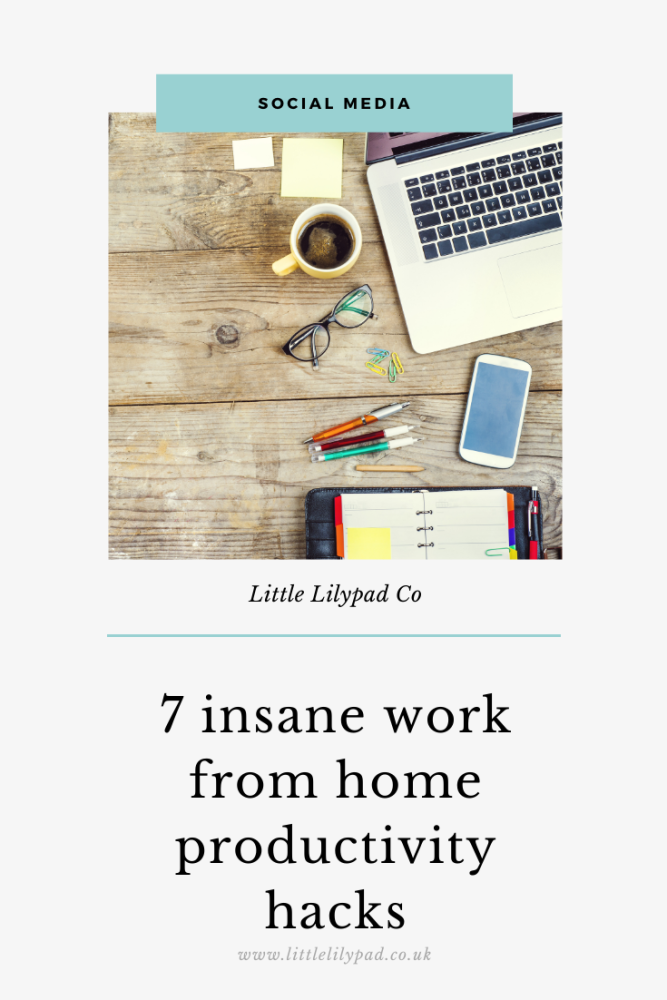 PIN - 7 insane work from home productivity hacks (1)