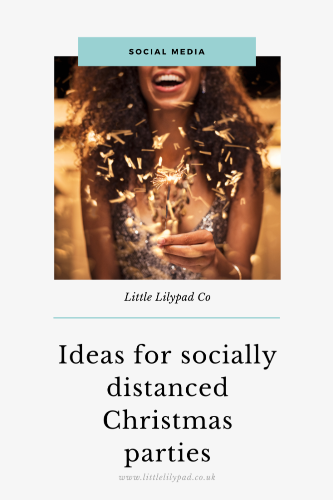PIN - Ideas for socially distanced Christmas parties