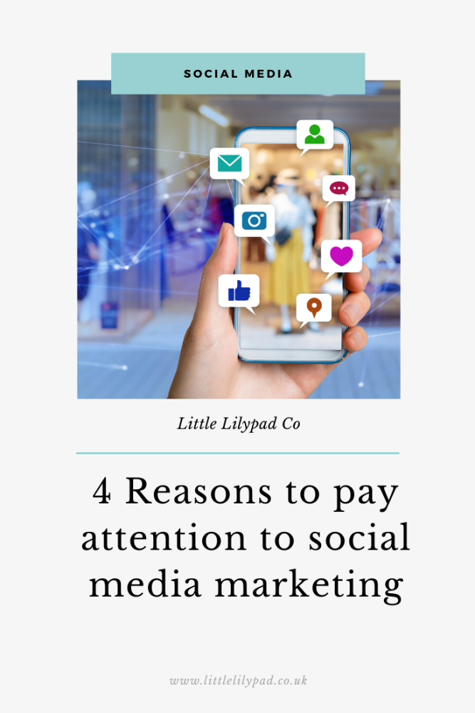 PIN - 4 Reasons to pay attention to social media marketing