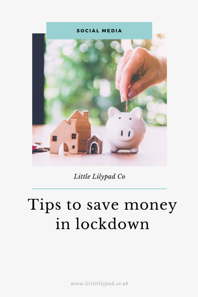 PIN - Tips to save money in lockdown