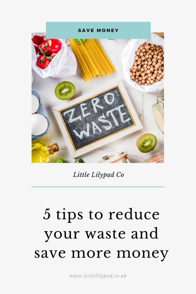 PIN - LLP - 5 tips to reduce your waste and save more money (1)