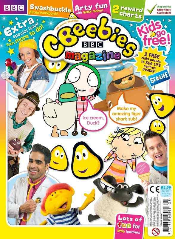 cbeebies kids go free issue cover