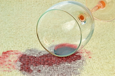 Wine spill