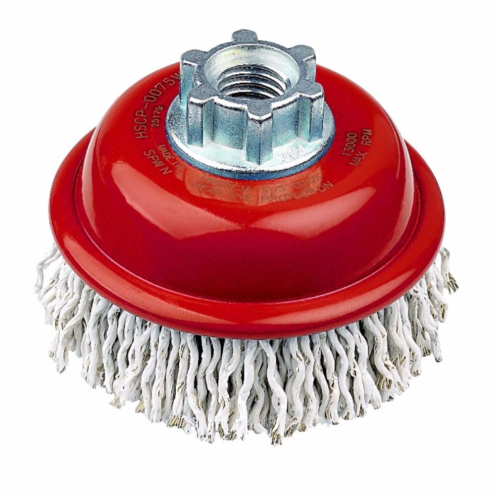 <!-- 020 -->Laminated Steel Cup Brush 75mm