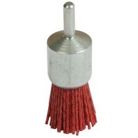 <!-- 005 -->Nylon Filament End Brush 25mm with 6mm Arbor