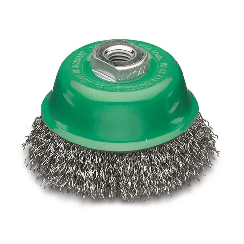 <!-- 030 -->Stainless Steel Wire Cup Brush 60mm x M14