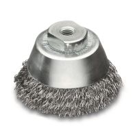 Steel Wire Cup Brush 60mm x M10 1.50