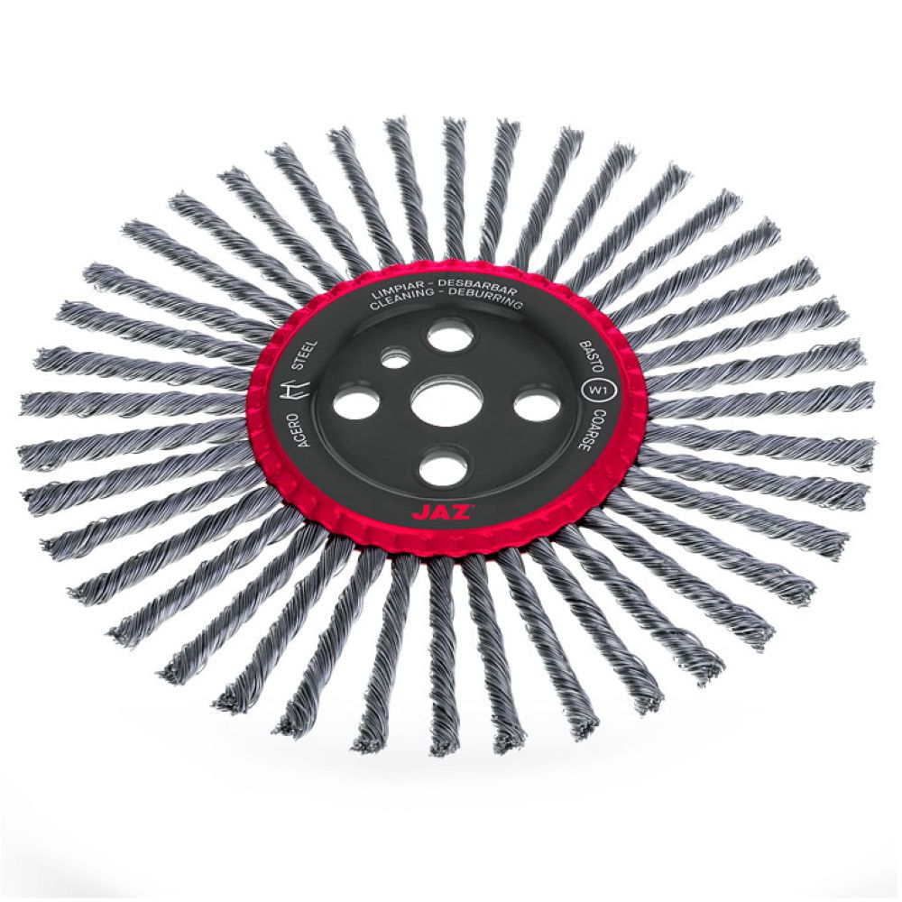 <!-- 025 -->Joint Cleaning Wire Brush 300mm x 10mm width x 25.4mm Bore 