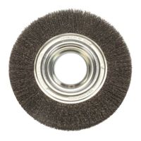 Rotary Wire Brush 200mm - Extra Wide (Industrial Spec)